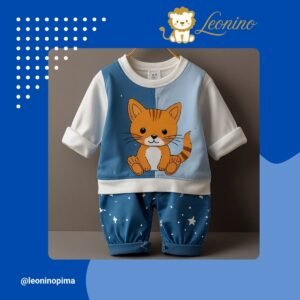 conjunto print cat 01